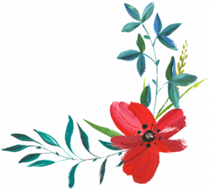 blåa blommor