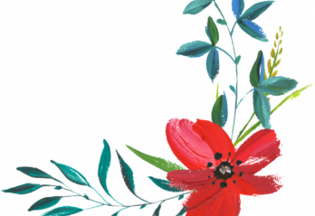 blåa blommor